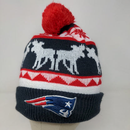 New Era Men's NFL New England Patriot's Knit Beanie Hat Cap Multi