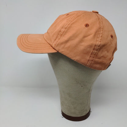 Clustere Spires Golf Club Orange Hat Cap Adjustable Strap Back Embroidered