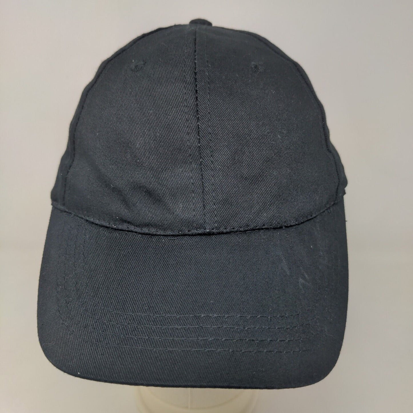 Hobby Lobby Men's Strapback Hat Black Size OSFM Blank Vent Holes