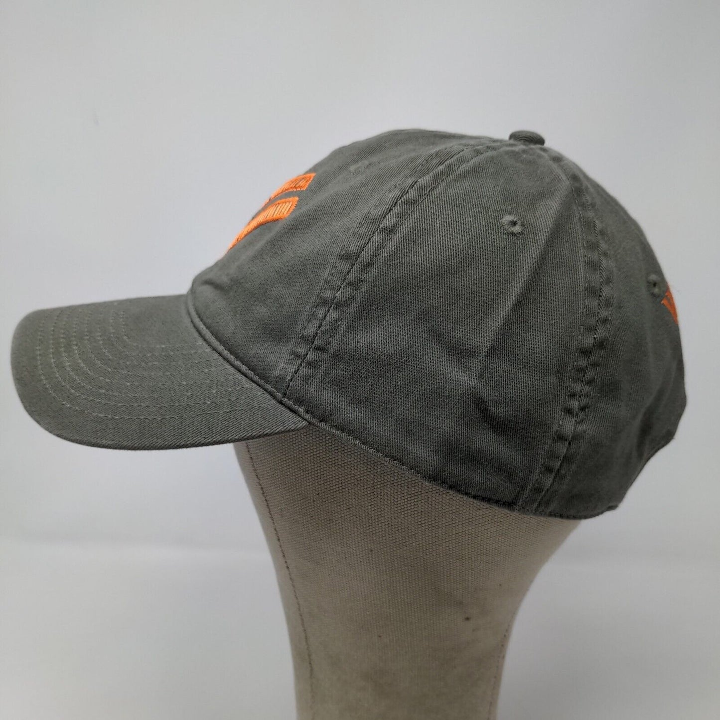 William Rast Racing Men's Slideback Hat Gray Adjustable Embroidered Logo