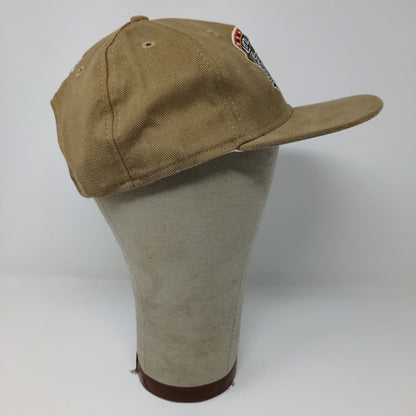New Era Brown 2002 Little League Central Regional Baseball Hat Cap SZ M / L USA