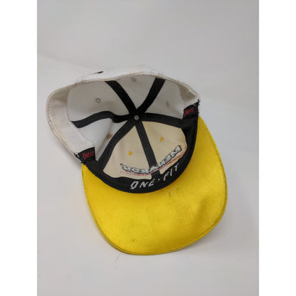 Menards Indy Car Series Vision Racing Hat #20 One Fit Yellow White Meshback