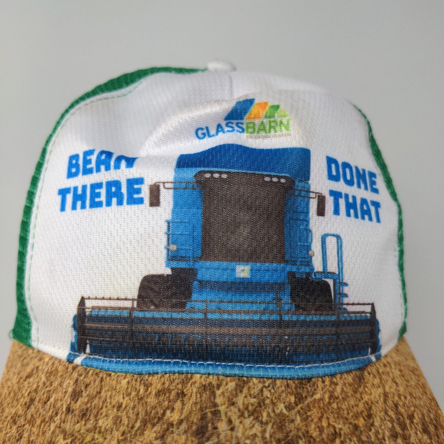 Glass Barn Bean There Done That Snapback Trucker Ball Cap Snapback Mesh Back