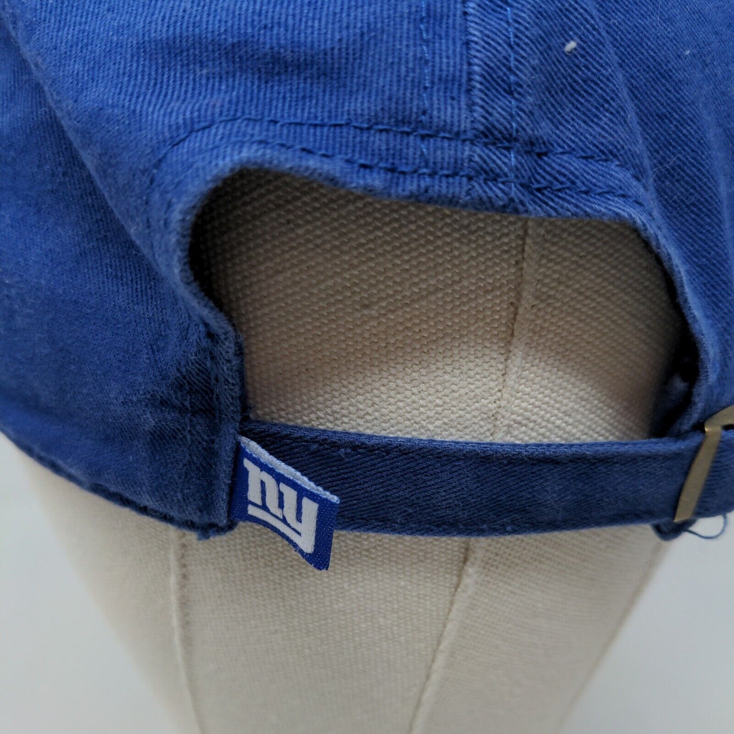 '47 Brand Men's Slideback Hat Blue Size OS NFL New York Giants Embroidered Logo