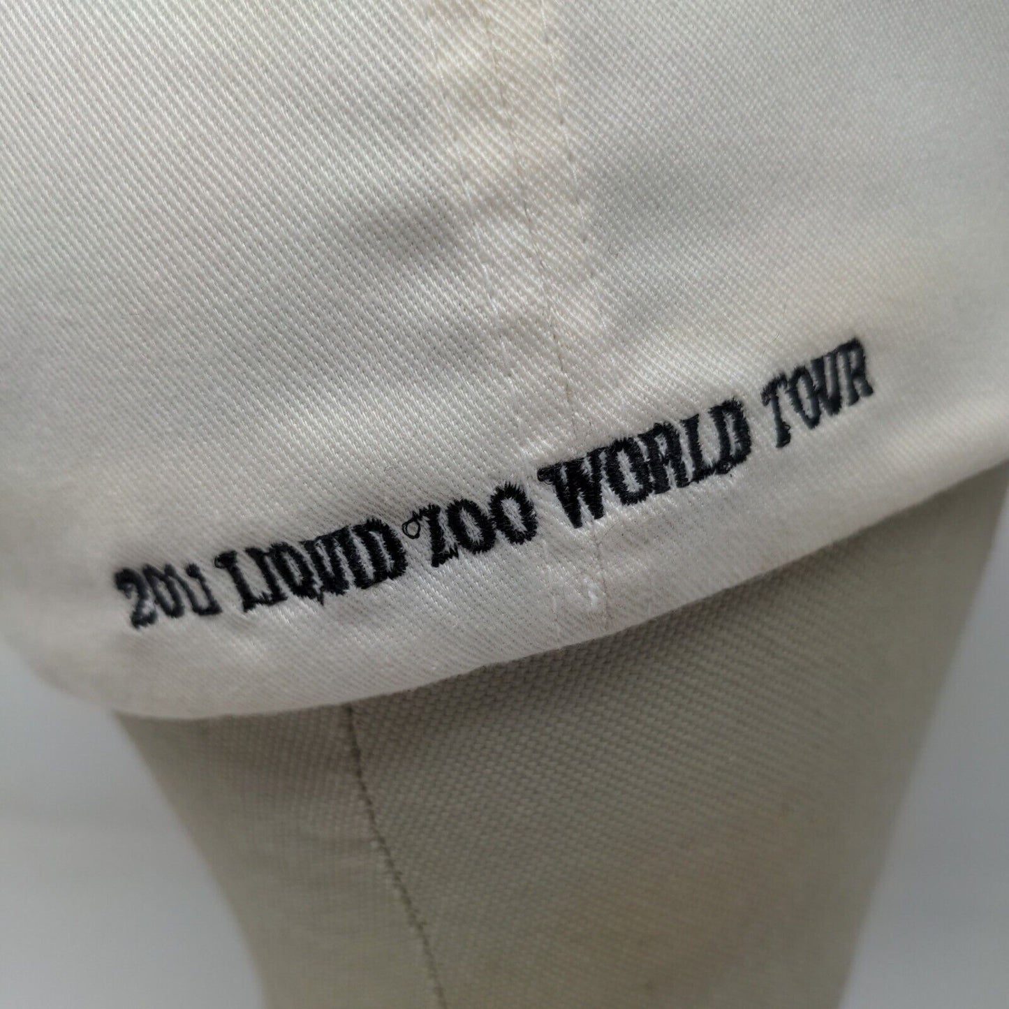 Autographed 100 Monkeys 2011 Liquid Zoo World Tour Flexfit Fitted Cap Size S / M