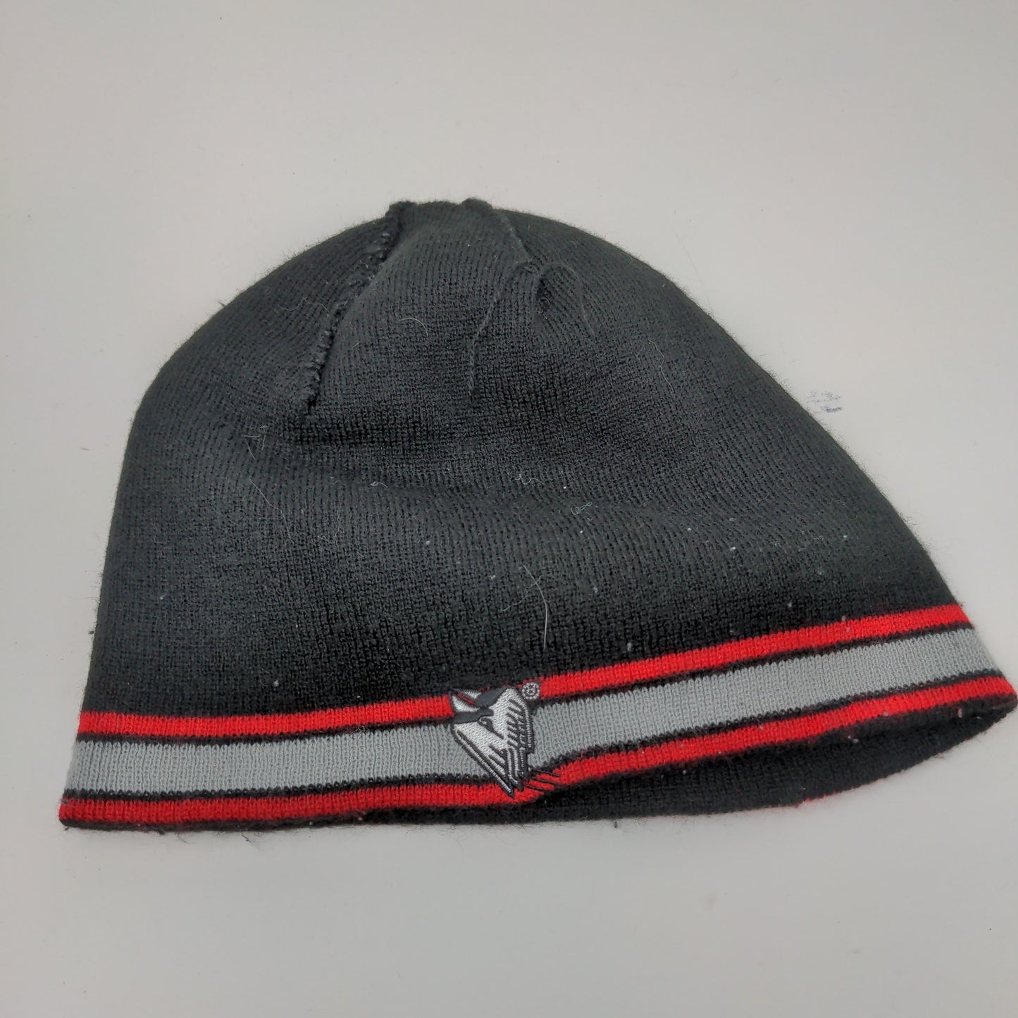 NCAA Brand Ball State Cardinals Beanie Toboggan Hat Embroidered Logo Black