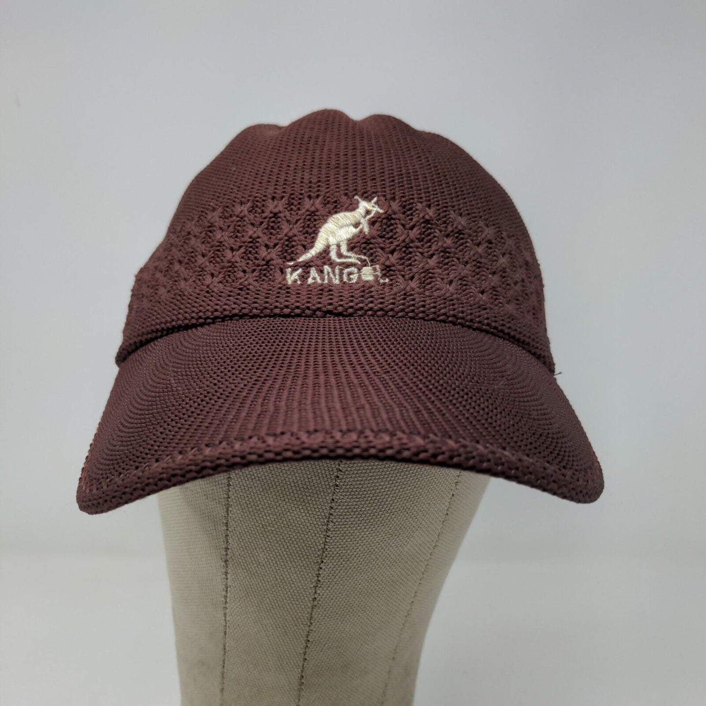 Kangol Women's Strapback Hat Brown Adjustable Embroidered Logo