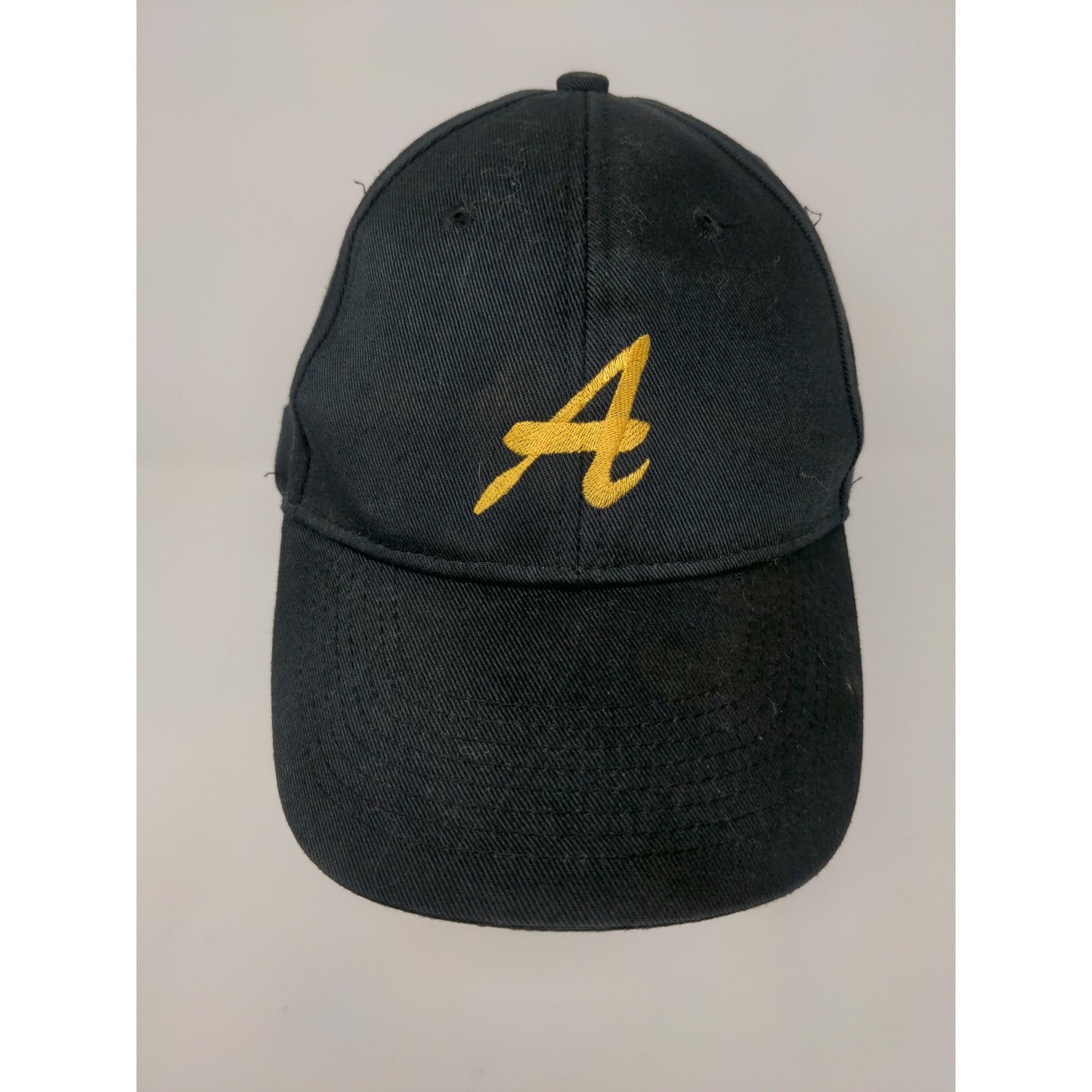 Augusta Sportswear Youth Snapback Hat Embroidered A Logo Black