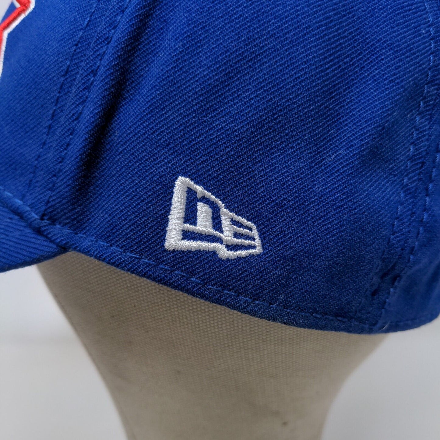 New Era Mens Fitted Hat Blue M/L Asian Script Embroidered Logo