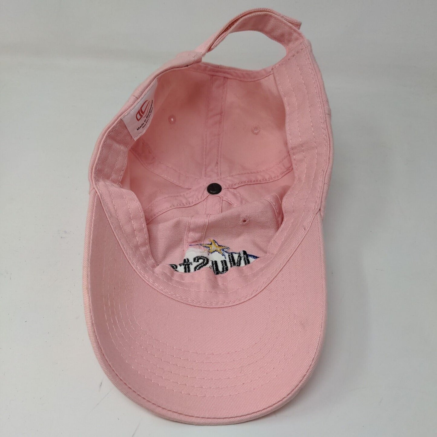 OC Hat Women's Strapback Hat Pink OSFM Embroidered NuStar Logo