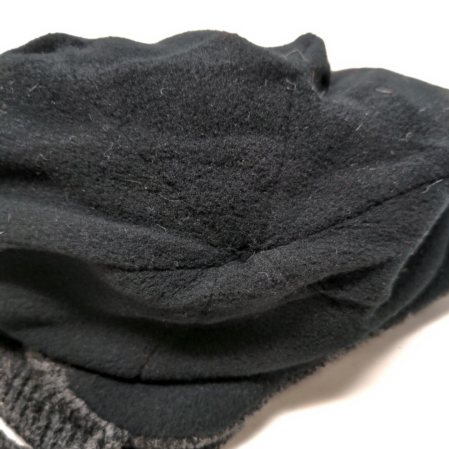 Unbranded Men's Knit Beanie Hat Gray OSFM Wool Blend Lined Llama Pattern