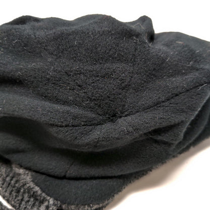 Unbranded Men's Knit Beanie Hat Gray OSFM Wool Blend Lined Llama Pattern