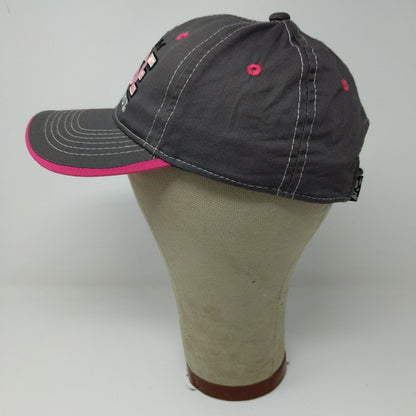 Team Jase Duck Dynasty Hat Gray Pink Embroidered Strapback Adjustable