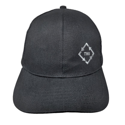 International Lineman's Rodeo Snapback Mesh Back Hat Black OSFM Embroidered 2023