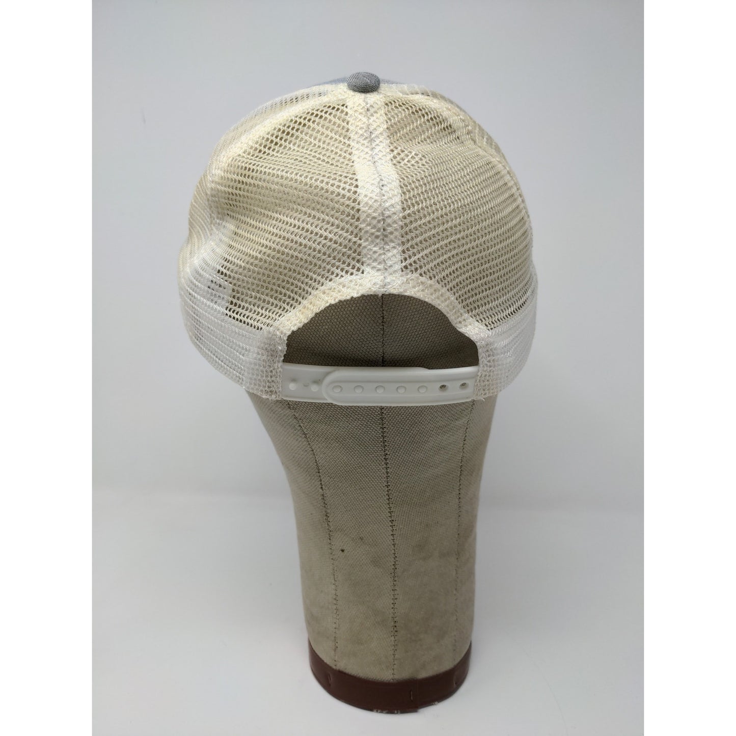 Kenworth Trucks Mesh Back Snapback Hat Embroidered Logo Gray & White