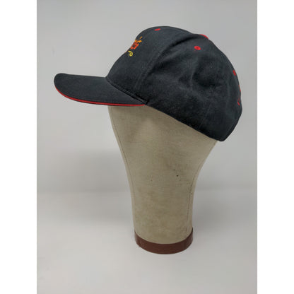 Zim's Brau Hause Oregon Strapback Hat Embroidered Logo Black