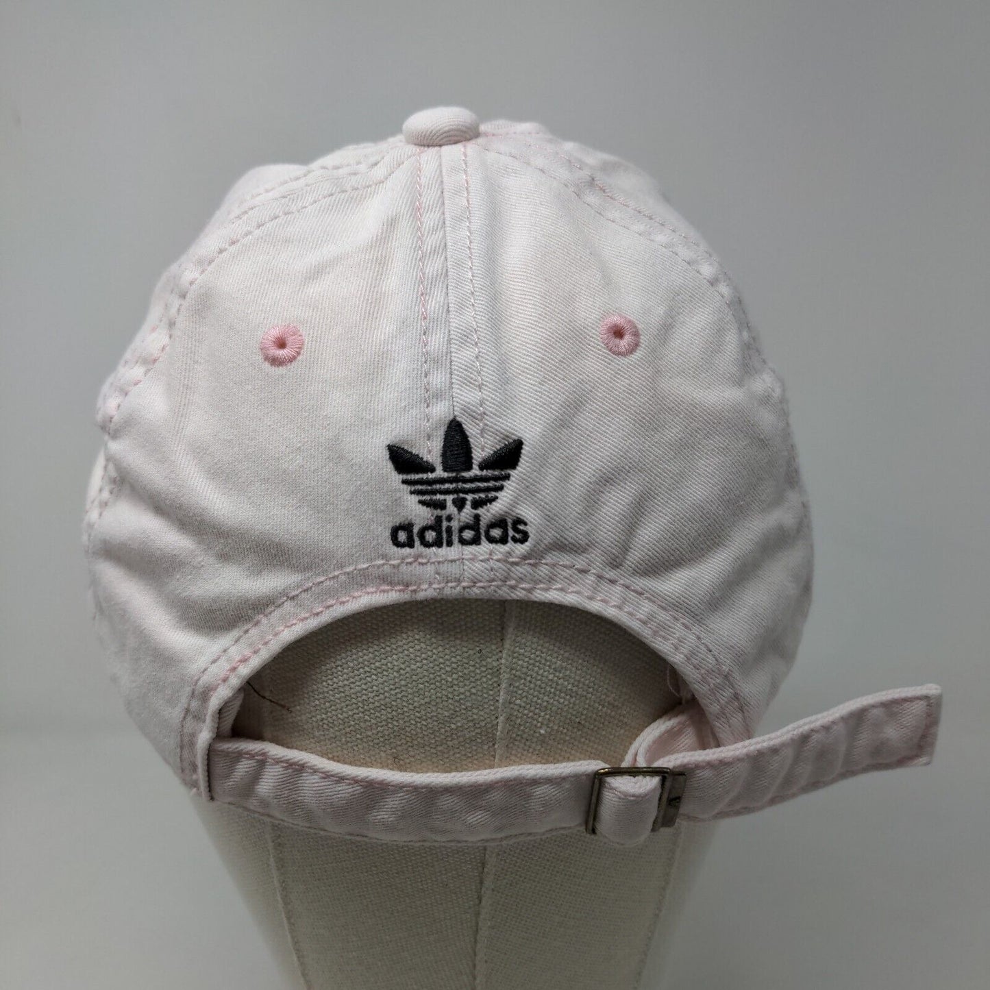 Adidas Women's Slideback Hat Pink Adjustable Embroidered Trefoil Logo