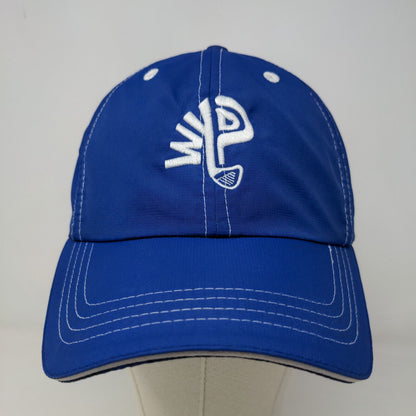 Imperial Men's Strapback Hat Blue Size OSFA Embroidered Golf Club Logo