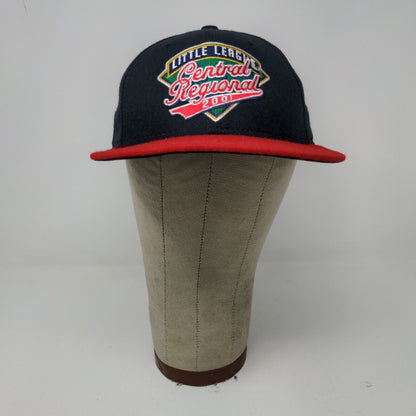 Little League Central Regional Mens Vintage 2001 Hat Black Red OSFA Snapback