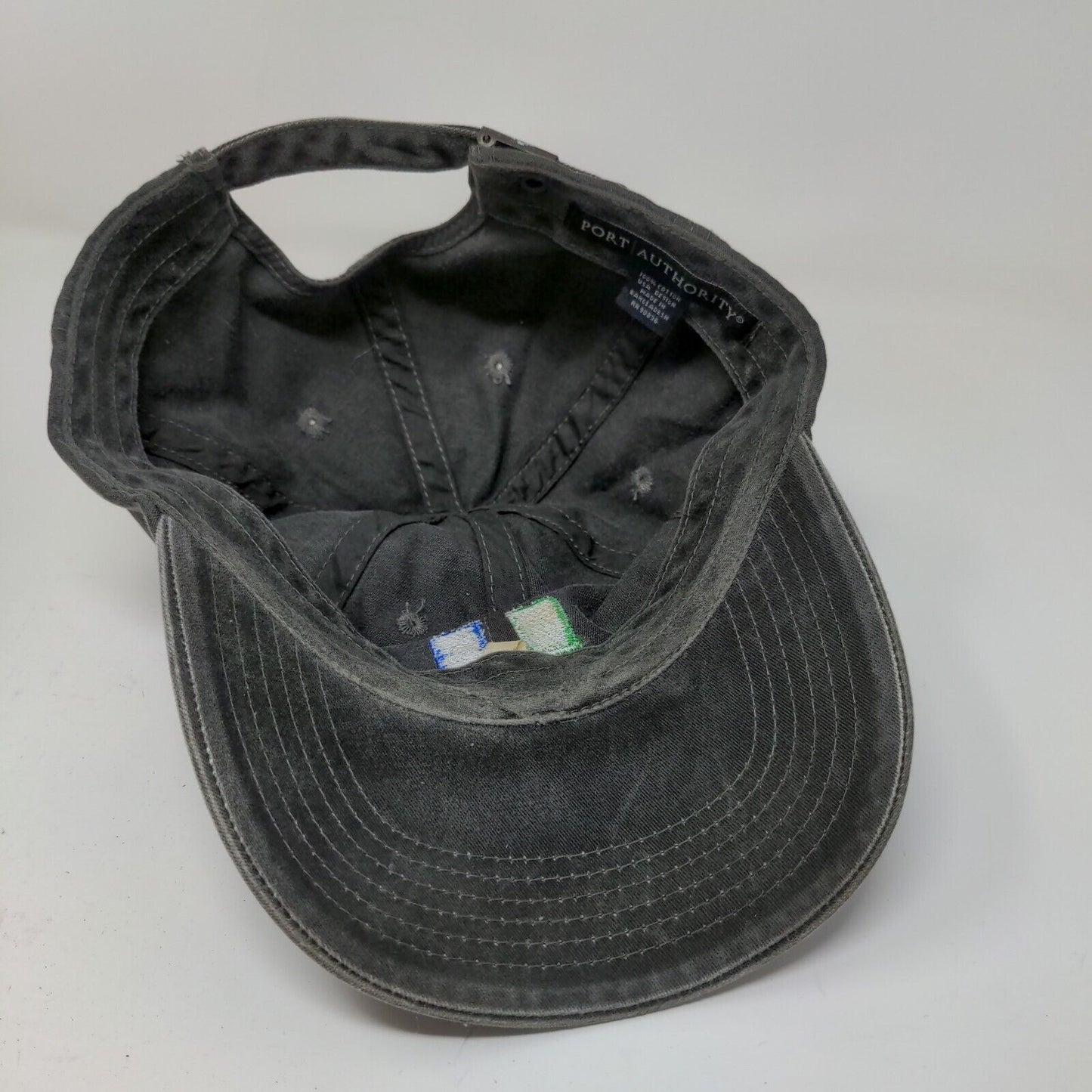 Port Authority Men's Slideback Hat Gray Adjustable TNEMEC Embroidered Logo