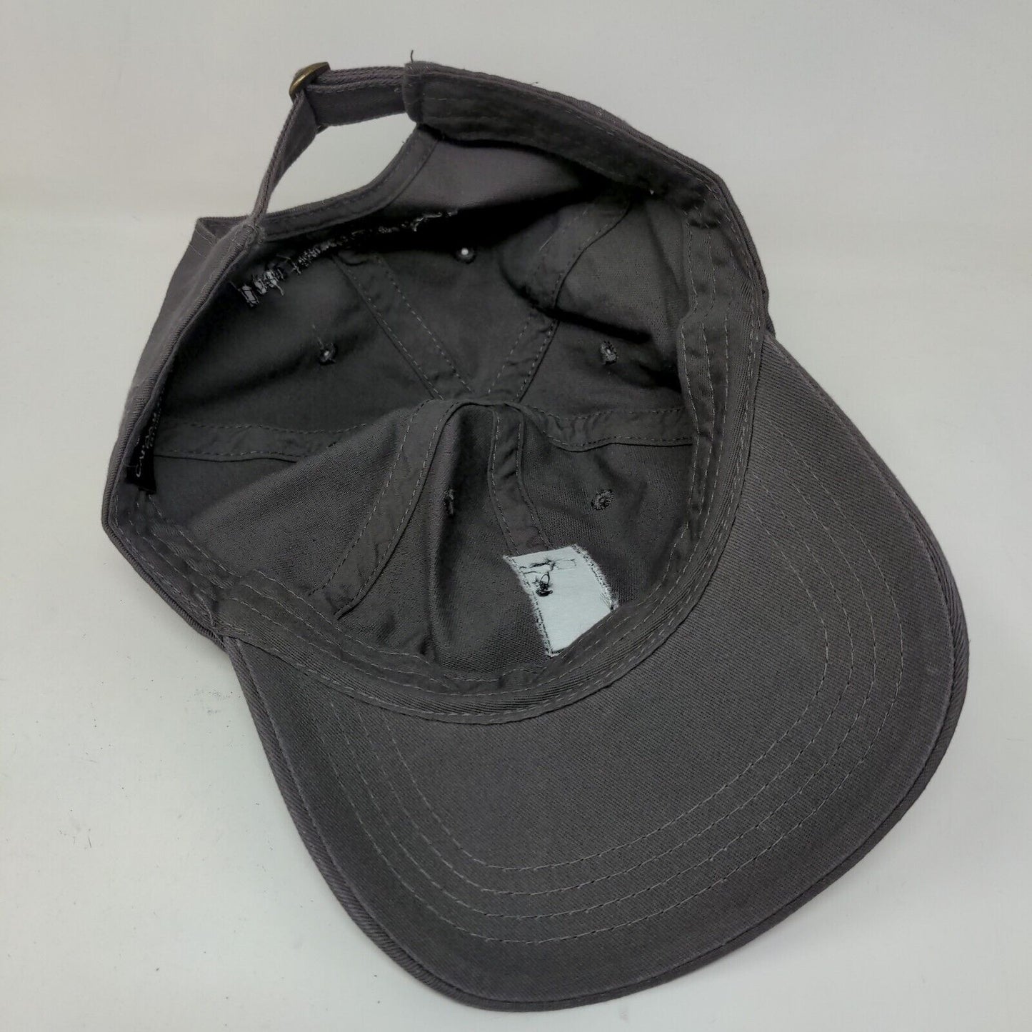 Cap America Men's Slideback Hat Gray Adjustable Embroidered Door Hardware Nerds