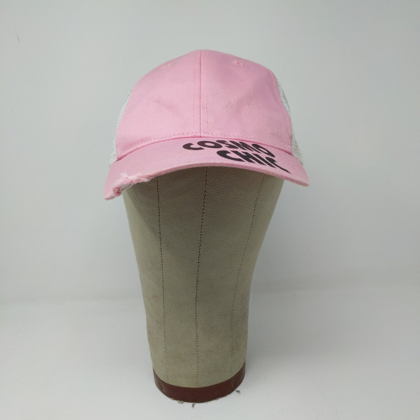 Cosmo Chic Snapback Meshback Hat Graphic Spell Out OSFA SEE DESC