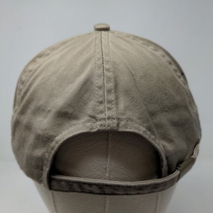 Anvil Men's HISS Helicopter Shipping Slideback Hat Tan Adjustable Embroidered