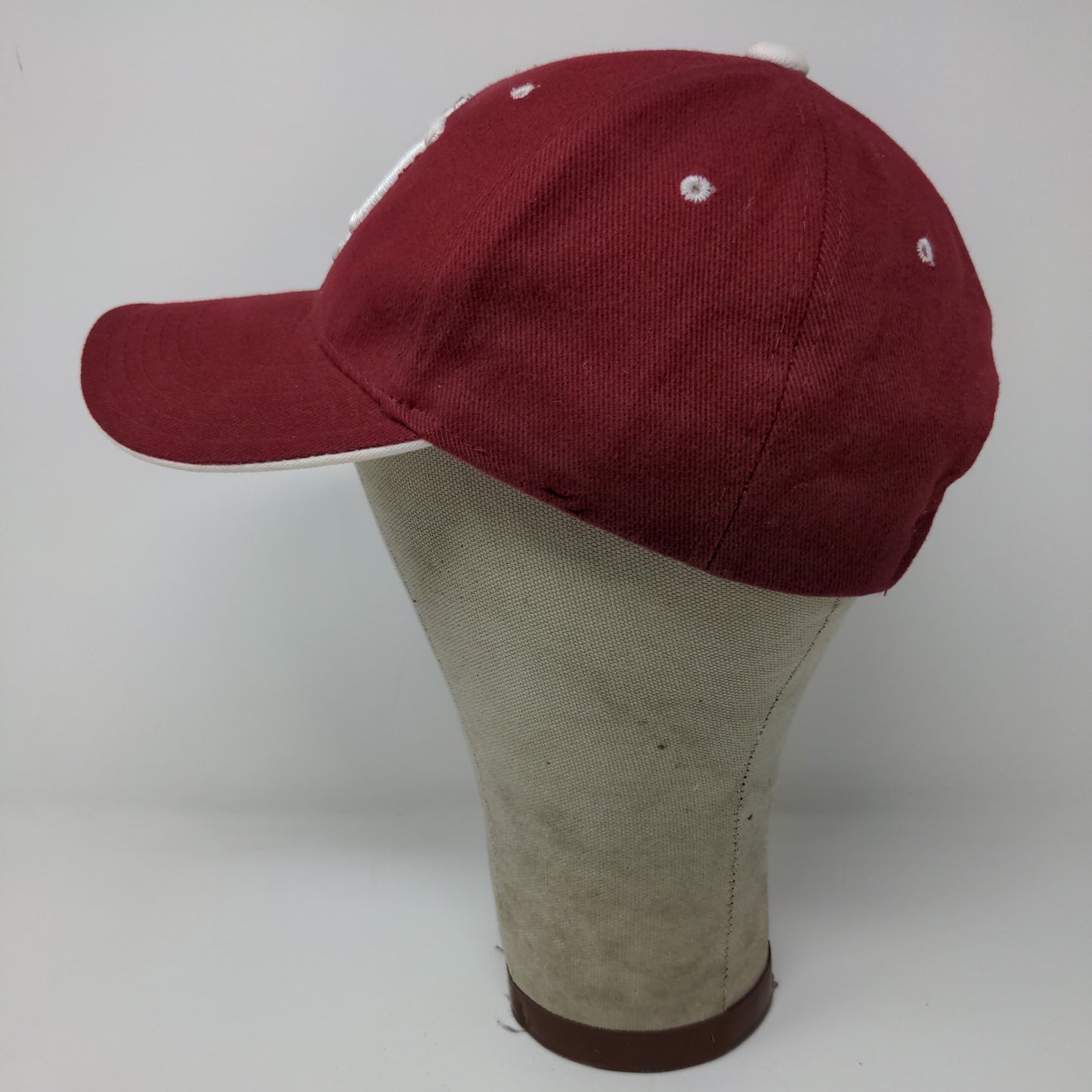 Steve & Barry's IU Indiana Hoosiers Strapback Hat Embroidered Logo Red OSFA