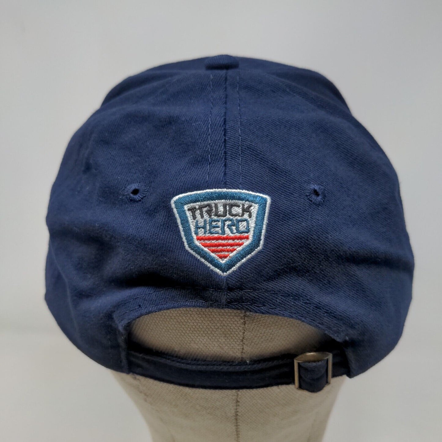 Rampage Products Men's Slideback Hat Blue Embroidered Logo Truck Hero