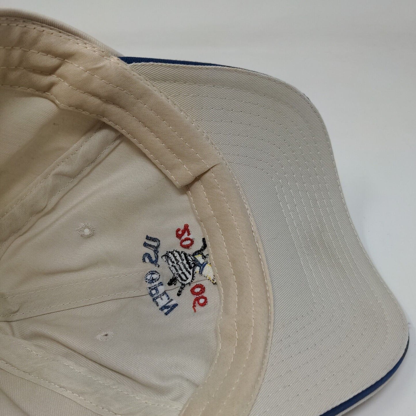 USGA Men's 2006 U.S. Open Winged Foot Slideback Hat Tan Adjustable Embroidered