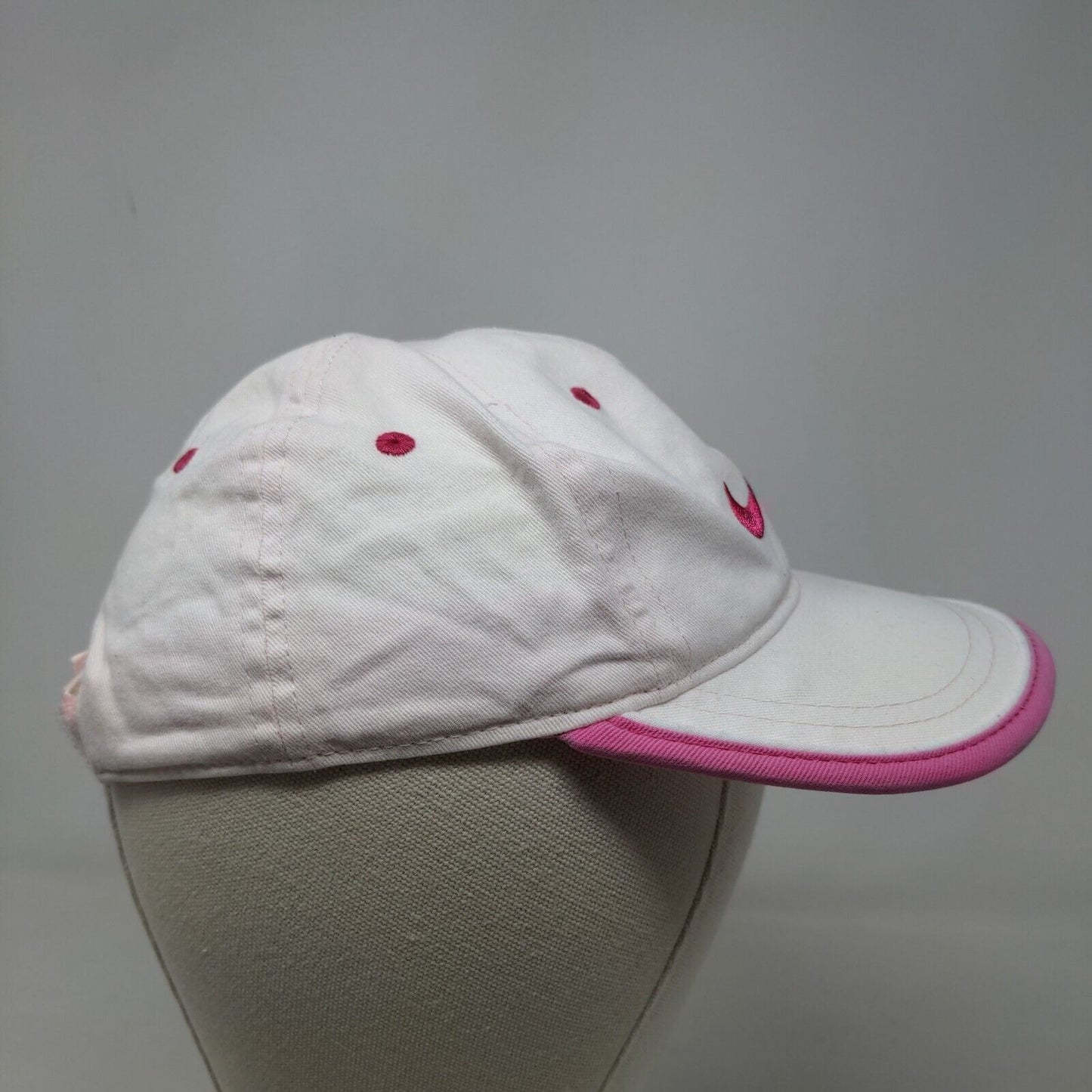 Nike Girl's Strapback Hat Pink Size Toddler Embroidered Swoosh Logo