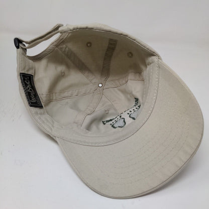 Midland Academy Cubs Strapback Hat Tan Adjustable Embroidered Logo