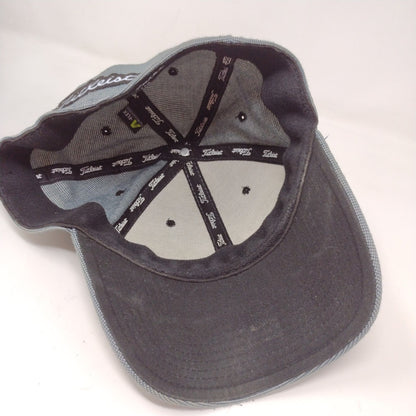 Titleist Golf Hat Size S/M Gray Embroidered Spell Out Logo Polyester