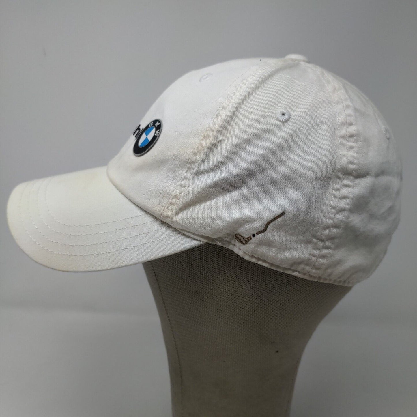 American Needle Men's BMW Championship Strapback Hat White Adjustable