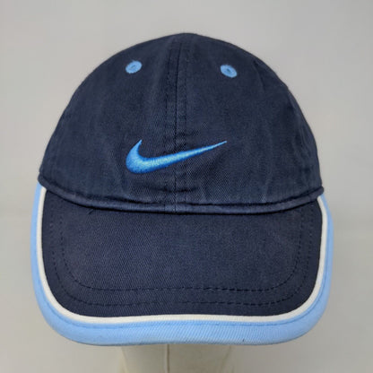 Nike Toddler Strapback Hat Blue Adjustable Embroidered Swoosh Logo Cotton