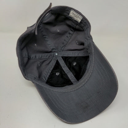 Unbranded Men's Strapback Hat Gray OSFM 100% Cotton Adjustable