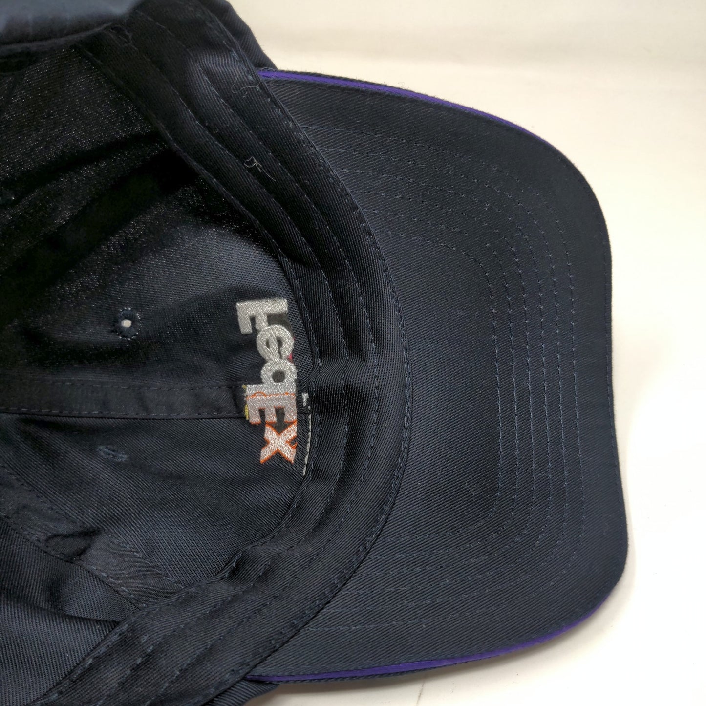 VF Imagewear FedEx Express Slideback Uniform Hat Blue RG-RG Embroidered Logo