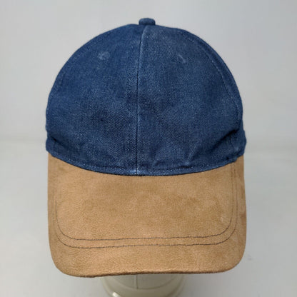 Mudd Men's Strapback Hat Blue Adjustable Cotton Polyester Blend