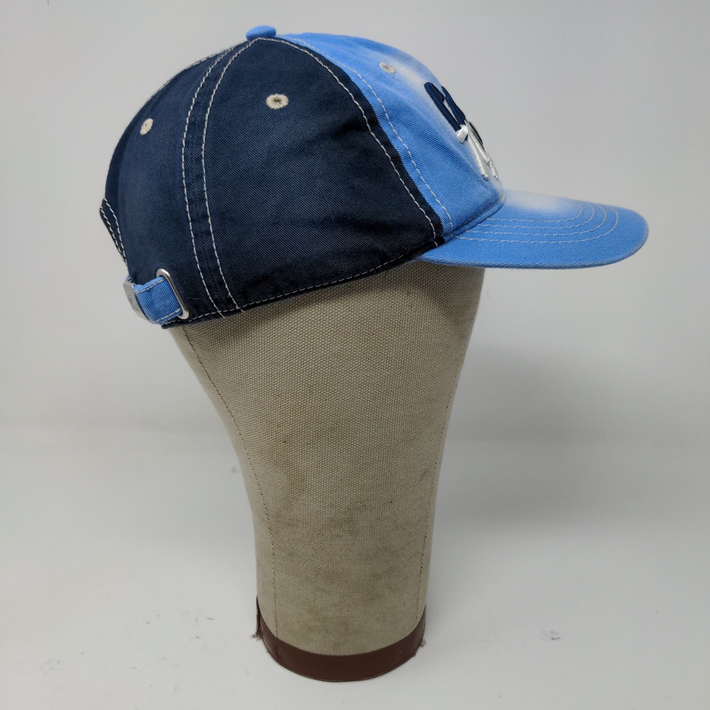 Cancun 74 Riviera Maya Slideback Hat Blue Embroidered Logo One Size Blue