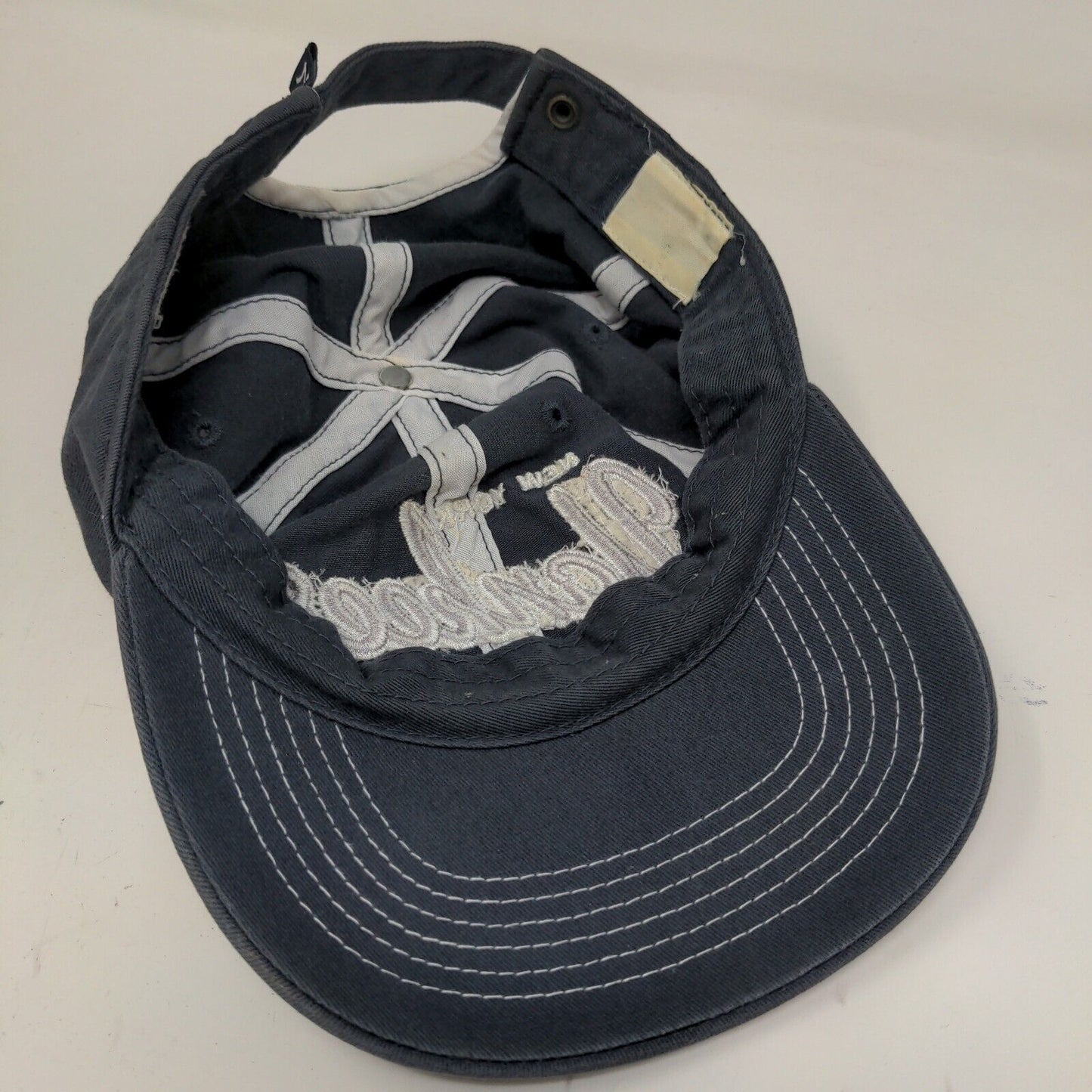 Fan Favorite Men's Slideback Hat Blue Size Adjustable New York Yankees Logo