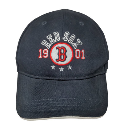 Fan Favorite Boy's Strapback Hat Black Adjustable Boston Red Sox Embroidered