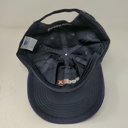 FedEx Express Mens Slideback Hat Blue Size RG-RG Embroidered Logo