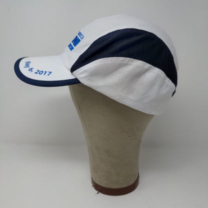 One America Mini Marathon Indy 500 Festival White Strapback Hat May 6 2017