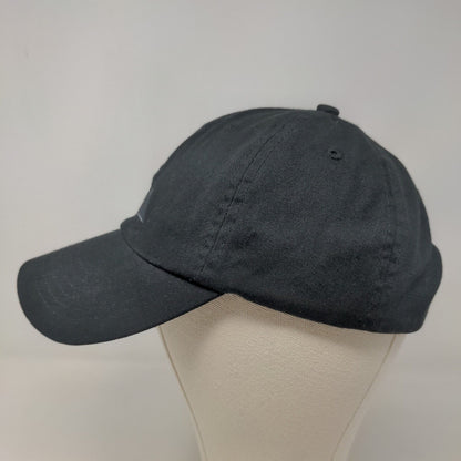 Unbranded Men's Slideback Hat Black Adjustable Embroidered Threes Brewing Logo