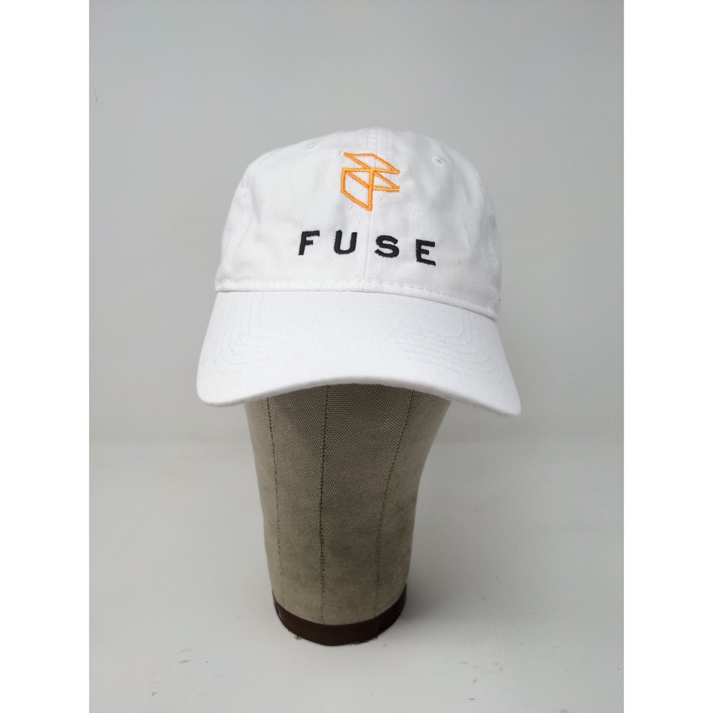 Live at Fuse Purdue Dorm Slideback Hat Embroidered Logo White