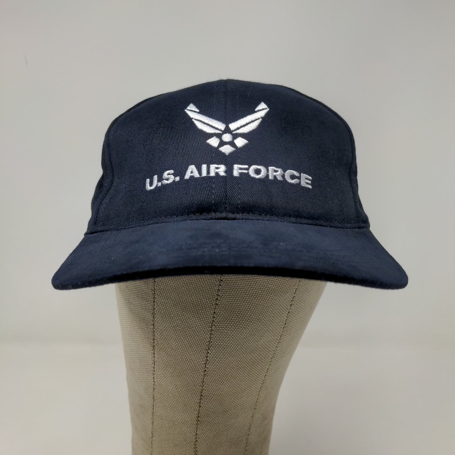 U.S. Air Force Hat Blue Embroidered Logo Made in USA Military