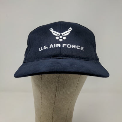 U.S. Air Force Hat Blue Embroidered Logo Made in USA Military