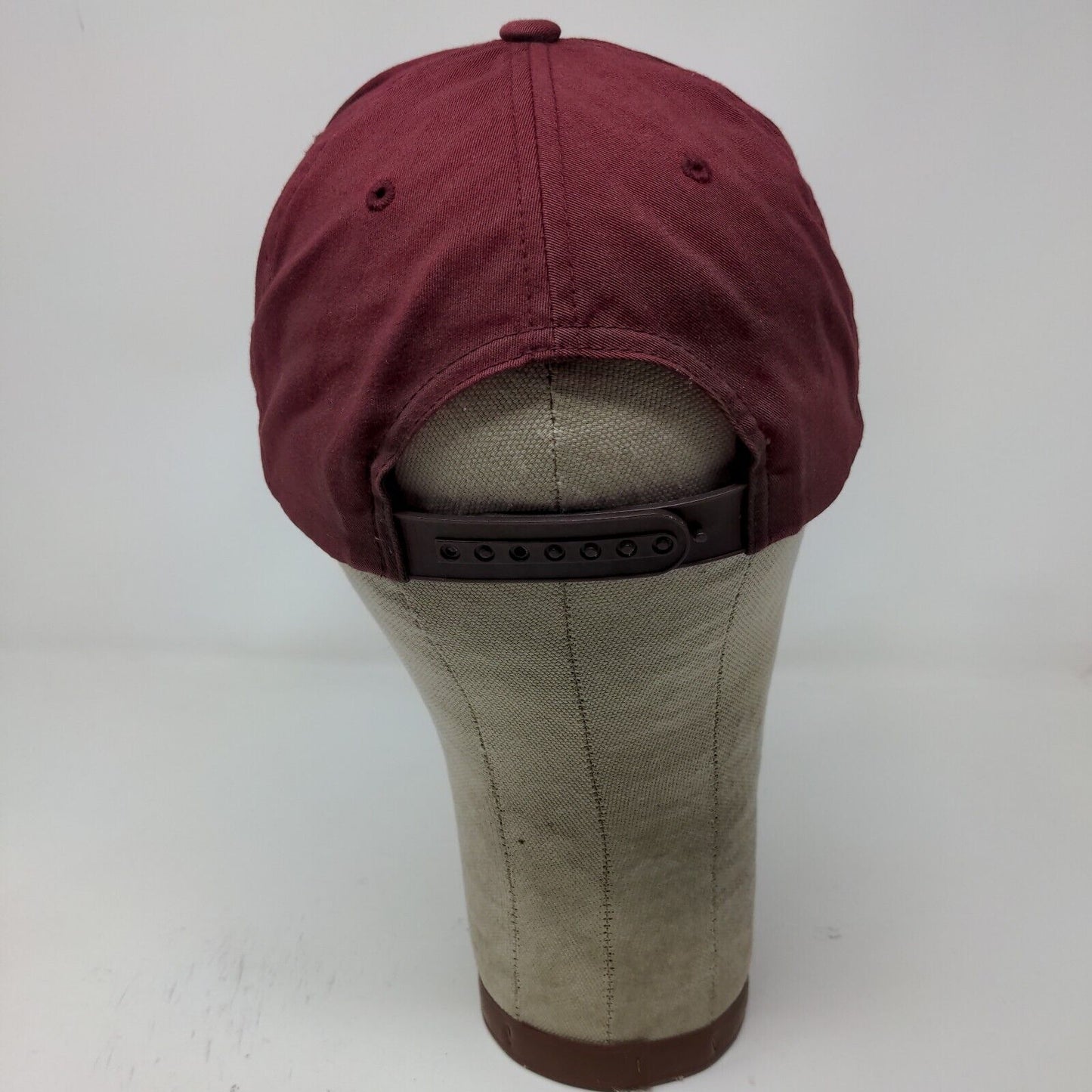 Obey Brand Mens Snapback Hat Size OSFA Red Embroidered Logo Cotton Blend