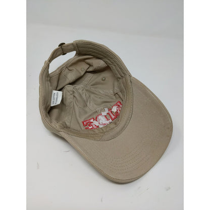 Ride TV Unbridled Horse Equestrian Slideback Hat Embroidered Logo Tan