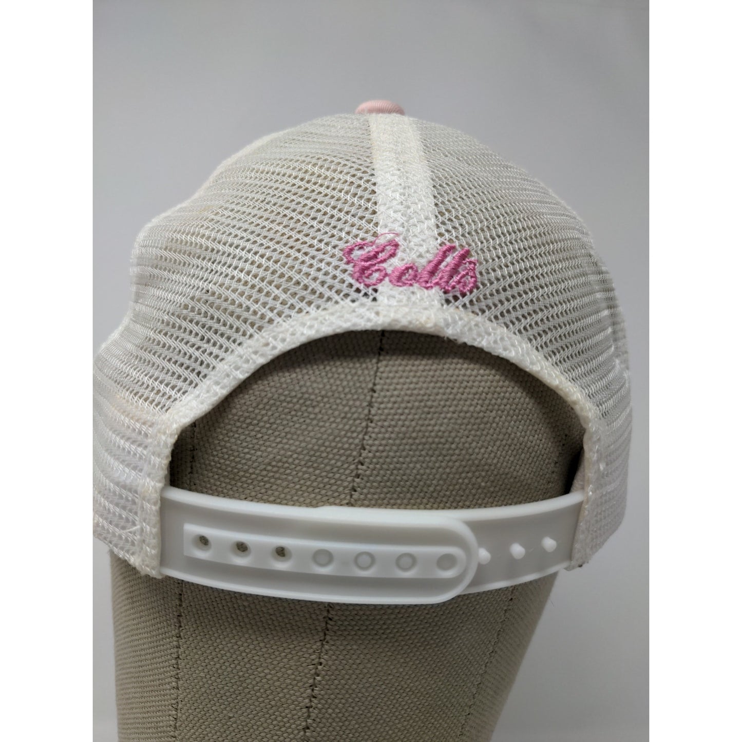 Womens NFL Indianapolis Colts Snapback Meshback Hat Pink & White Adjustable